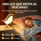 Lámpara LED con forma de pájaro y control táctil
