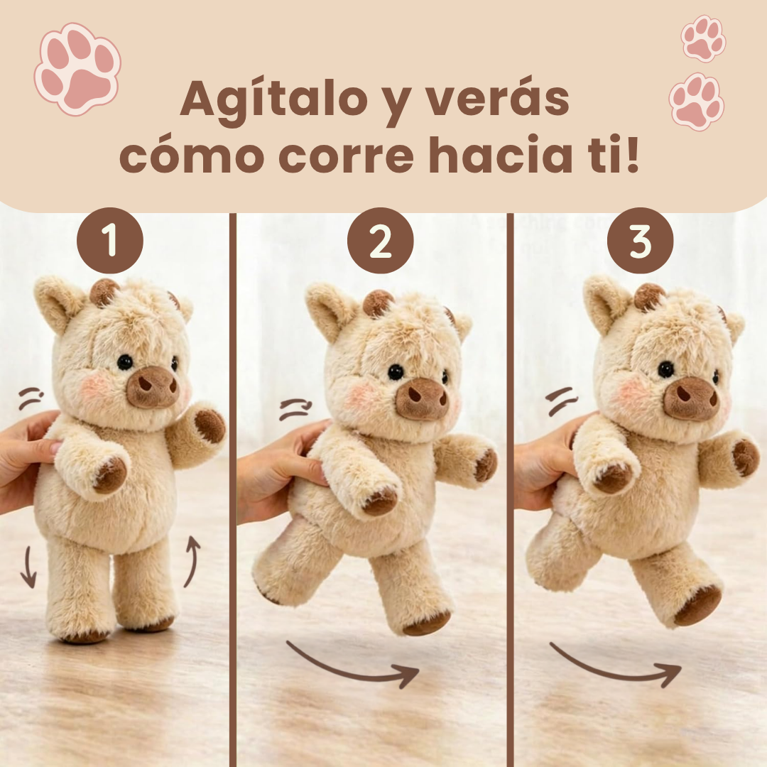 Peluche que corre